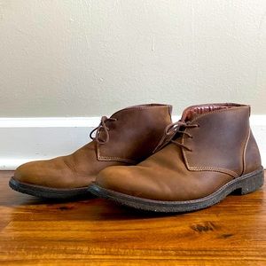 Johnston & Murphy brown leather boots Men’s